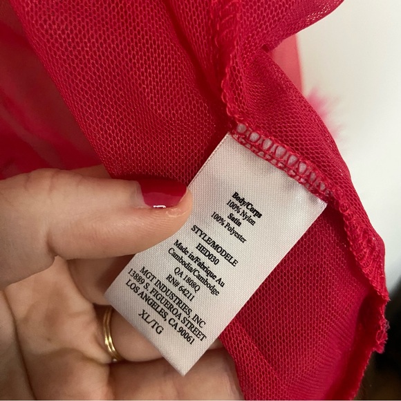 Feather Trim Robe - Picture 4 of 4